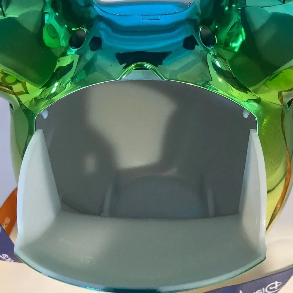 Disney Parks Mickey Mouse Balloon Popcorn Bucket Iridescent Chrome